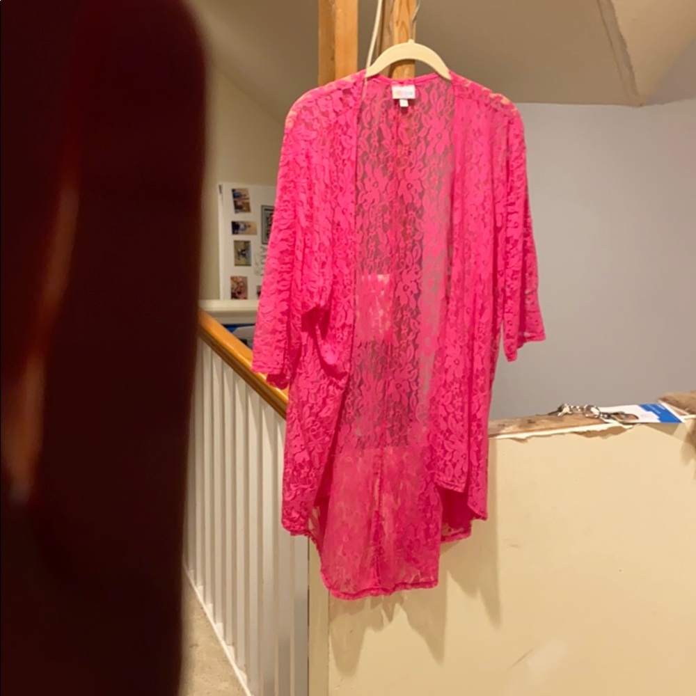 FINAL DROP NWOT LulaRoe lace cardigan - Picture 2 of 6